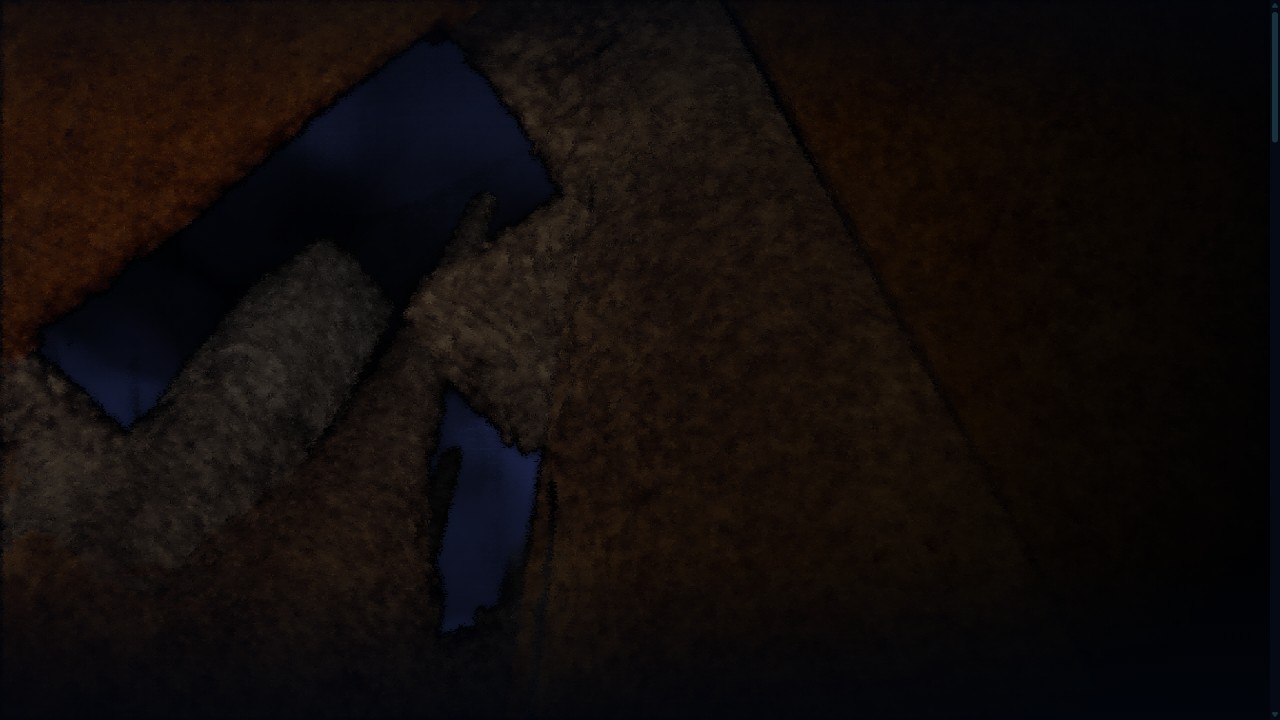 Towering shadow-geometries rising from an audio horizon.